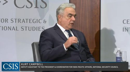 커트 캠벨 미국 백악관 국가안보회의(NSC) 조정관[워싱턴=연합뉴스. CSIS 홈페이지 캡처]