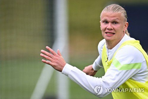 '득점왕' 엘링 홀란[AFP=연합뉴스 자료사진. 재판매 및 DB금지]