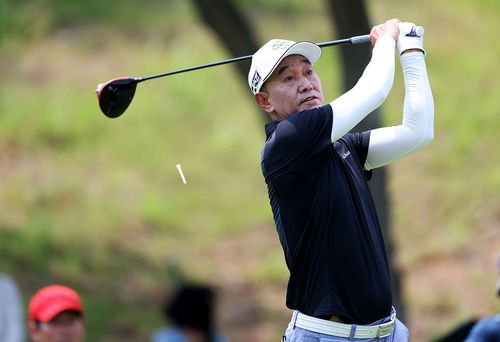 김종덕의 드라이버 티샷.[KPGA 제공. 재판매 및 DB 금지]