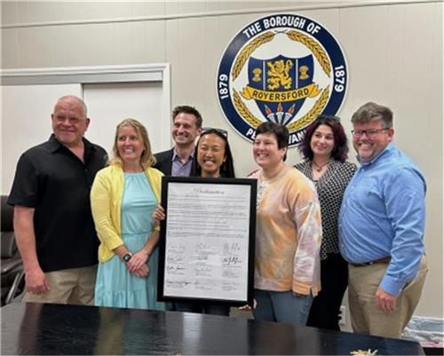 로이어스퍼드 시의회는 6월 13일을 '제나 안토니에비츠의 날'로 제정했다[출처:www.royersfordrecreation.com/jenna-and-korea]