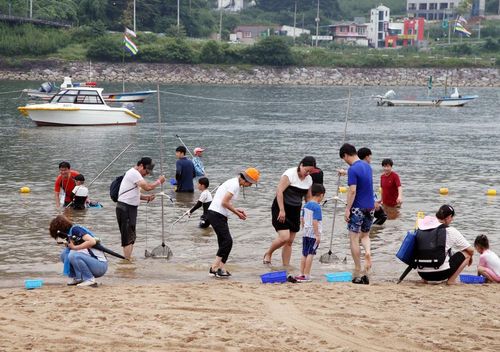 재첩축제[경남 하동군 제공. 재판매 및 DB 금지]