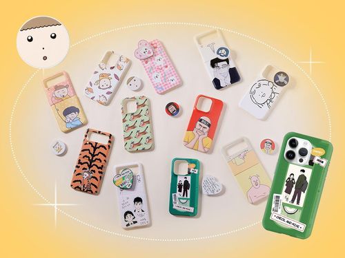 웹툰을 활용한 굿즈들[네이버웹툰 웹툰 프렌즈 갈무리]