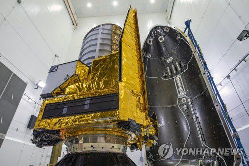 유클리드 우주망원경[ESA/AP=연합뉴스. 재판매 및 DB 금지]
