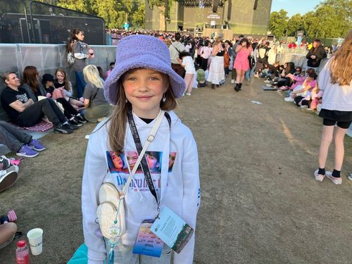 아일랜드에서 온 8살 블랙핑크 팬 앨리[촬영 최윤정]