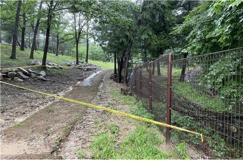 사적 '남원 만인의총' 피해 모습 [문화재청 제공. 재판매 및 DB 금지]