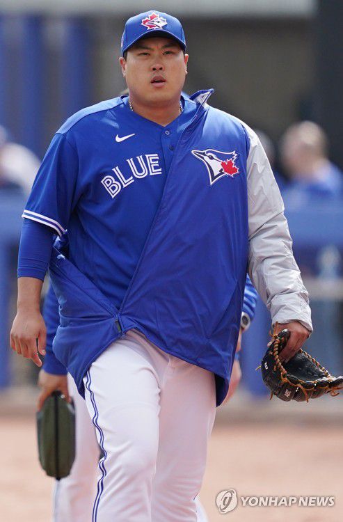 토론토 블루제이스 류현진[연합뉴스 자료사진]