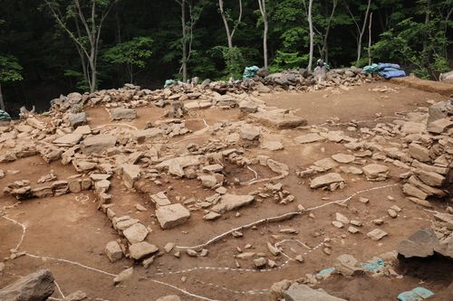 부속 건물지의 부엌 칸 근경[국립서울문화재연구소 제공. 재판매 및 DB 금지]