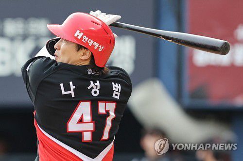 나성범 안타[연합뉴스 자료사진]