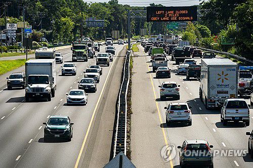 미국의 고속도로[EPA 연합뉴스 자료사진. 재판매 및 DB 금지]