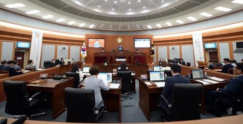 13일 열린 오산시의회 3차 본회의[오산시의회 제공. 재판매 및 DB 금지]