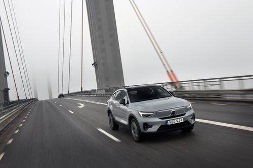 주행 중인 볼보 C40 리차지[볼보 제공. 재판매 및 DB 금지]