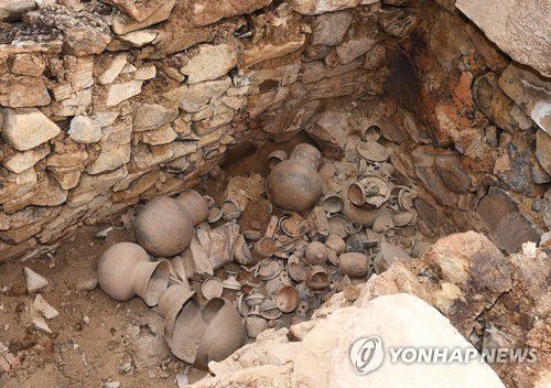 창녕 교동과 송현동 고분군 63호분 공개[문화재청 제공]