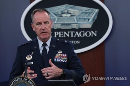 팻 라이더 미 국방부 대변인[AFP 연합뉴스 자료사진]