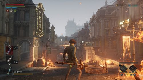 'P의 거짓' 플레이 장면[P의 거짓 캡처]