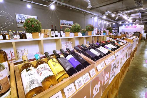 영동와인터널의 영동 와인 판매장 [사진/조보희 기자]