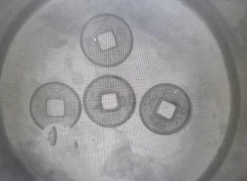 X-레이로 촬영한 모습 [문화재청 제공. 재판매 및 DB 금지]