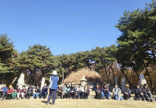 건원릉 능침 특별개방[문화재청 제공. 재판매 및 DB 금지]