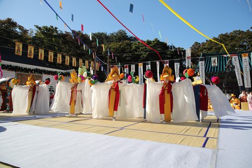 '정전 70주년, 한반도 평화와 세계평화 기원을 위한 수륙재 및 기념식'[대한불교조계종 제공, 재판매 및 DB 금지]