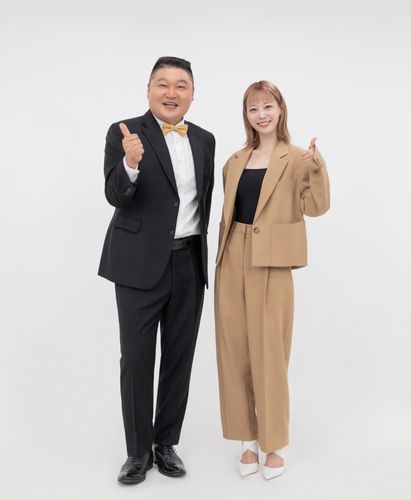 IHQ·AXN '돈쭐 맛짱 뜨러 왔습니다' MC 강호동, 허영지[IHQ 제공. 재판매 및 DB 금지]