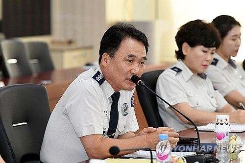 남화영 소방청장[소방청 제공. 재판매 및 DB 금지]