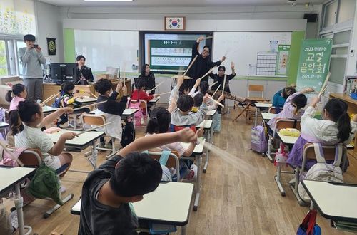 찾아가는 교실 음악회[남도국악원 제공·재판매 및 DB 금지]