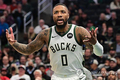 데이미언 릴러드[USA TODAY Sports=연합뉴스]