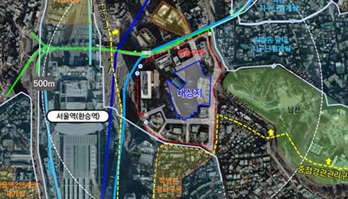 힐튼 호텔(양동구역 제4-2·7지구) 도시정비형 재개발사업 위치[서울시 제공. 재판매 및 DB 금지]