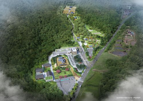 송강 문화창조 마을 조감도 [진천군 제공. 재판매 및 DB 금지]