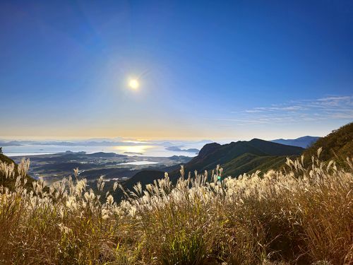 만일재에서 조망한 다도해[사진/백승렬 기자]