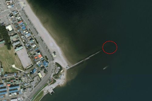 포항 형산강 하구 석축[포항해양경찰서 제공. 재판매 및 DB 금지]