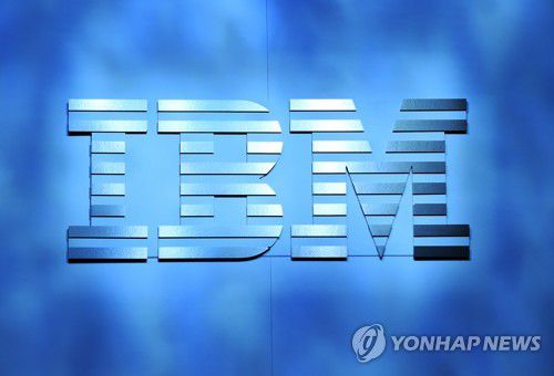 IBM 로고[AFP 연합뉴스 자료사진. 재판매 및 DB 금지]