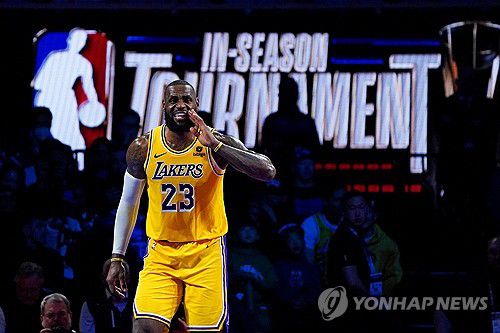 르브론 제임스[로이터=연합뉴스] Mandatory Credit: Kyle Terada-USA TODAY Sports