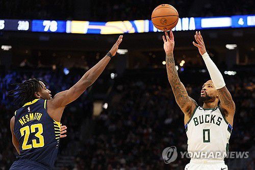 릴러드의 슛[AFP=연합뉴스]
