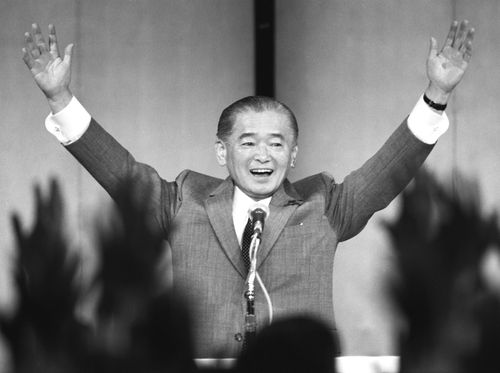 다케시타 노보루 전 총리[도쿄 교도=연합뉴스 자료사진, DB화 및 재배포 금지]