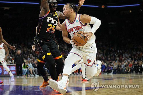 제일런 브런슨[AP=연합뉴스]