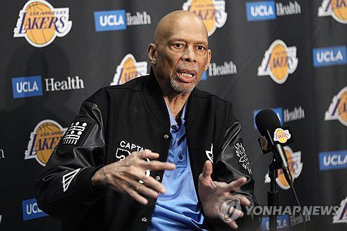 카림 압둘 자바[AP=연합뉴스. 자료사진]