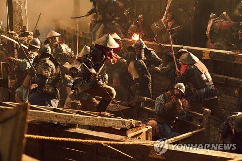 영화 '노량: 죽음의 바다'의 한 장면[롯데엔터테인먼트 제공. 재판매 및 DB 금지]