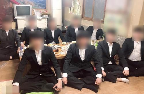 울산 신흥 조폭 조직원들[울산경찰청 제공·자료사진. 재판매 및 DB 금지]