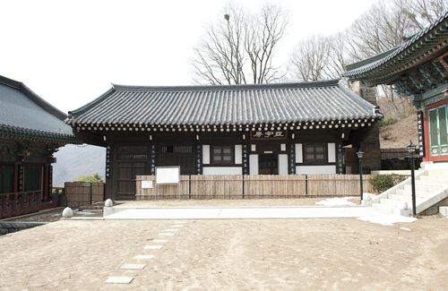 하동 칠불사 아자방 전경 [문화재청 제공. 재판매 및 DB 금지]