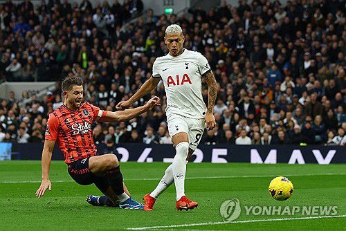 히샤를리송의 골 장면[로이터=연합뉴스]