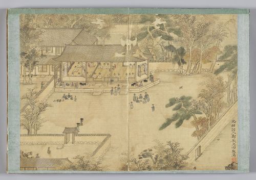 '북원수회첩'의 정선 필 북원수회도[문화재청 제공. 재판매 및 DB 금지]