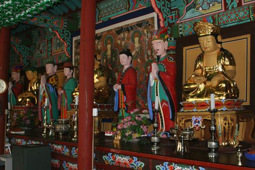 '칠곡 송림사 석조삼장보살좌상 및 목조시왕상 일괄'[문화재청 제공. 재판매 및 DB 금지]