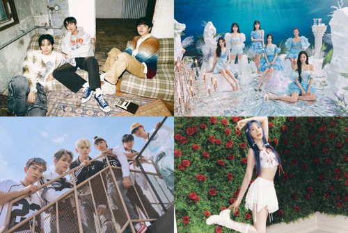 B1A4, 오마이걸, 온앤오프, 이채연[알비더블유·WM엔터테인먼트 제공. 재판매 및 DB 금지]