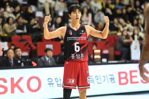 정관장 박지훈[KBL 제공. 재판매 및 DB 금지]