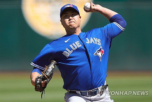 류현진[게티이미지/AFP=연합뉴스]