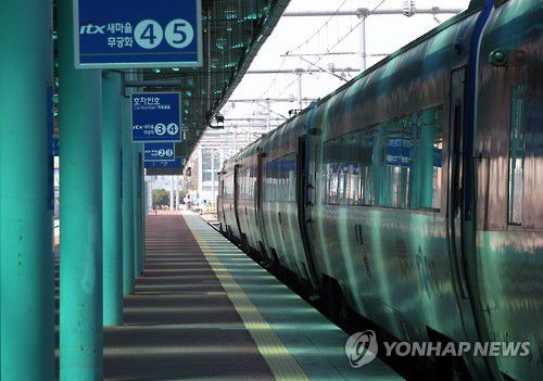 광주역 플랫폼[촬영 박철홍]