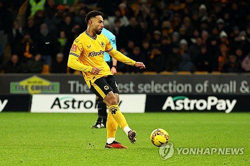 페널티킥 골 넣는 마테우스 쿠냐[로이터=연합뉴스]