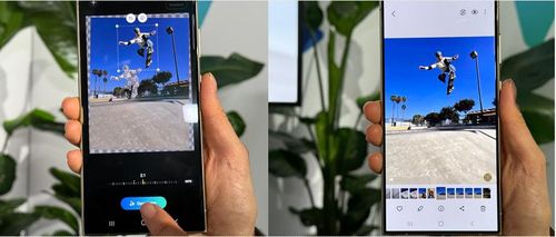 갤럭시 S24 사진 편집 기능[김태종 특파원 촬영]