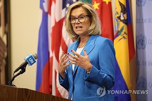 시흐리트 카흐 가자지구 인도주의·재건 조정관[뉴욕 AFP=연합뉴스]