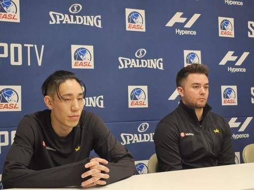 조지프 린(왼쪽)과 라이언 마찬드 감독(오른쪽)[촬영 설하은]